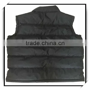 Boys Customize Cheap Quilted Jacket Heated Vest thumbnail-5