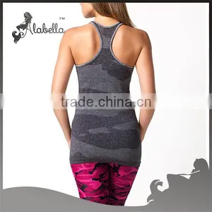 Women's Gym Fitness Singlets/ladies Fitted Workout Tank Top thumbnail-2