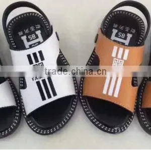 Clearance Stocks:Summer Kids Open-toed Flat Shoes Little Boys Sandals thumbnail-1
