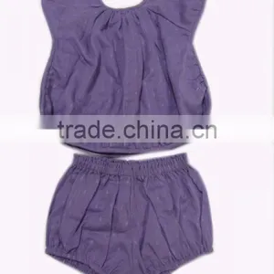 Round Shape Short Sleeve Jhabla With Bloomer thumbnail-1