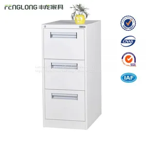3 Drawer Vertical Pictures Metals File Cabinet thumbnail-1