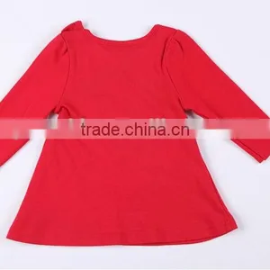 2015 Factory Direct Wholesale Kid Christmas Children's Boutique Ruffle Kid Clothes thumbnail-4