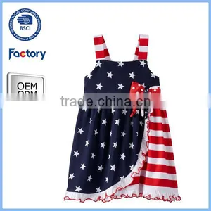 Cheap Summer Sleeveless Baby Dress, Custom Baby Dress New Style, High Quality Baby Dress Designs thumbnail-3