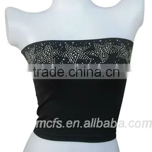 Seamless Women's Tube Padded Bandeau Bra thumbnail-3