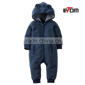 1527 OEM Baby Clothes Newborn Boys Velutum Cotton Print Baby Hat Jumpsuit Long Sleeve Infants Clothing& Toddlers Baby Onesie thumbnail-1