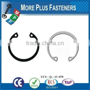 Made in Taiwan Stainless Steel 1-1/16" External Retaining Ring Copper thumbnail-3