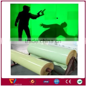 2016 PVC Board Photoluminescent Emergency Light Fire Exit Safety Sign Glow in the Dark Film Sticker thumbnail-1