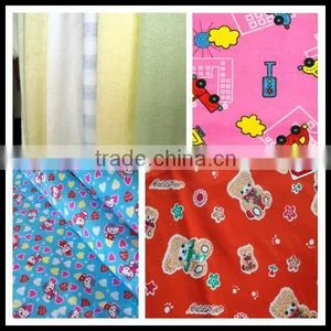 100% Cotton Flannel Cartoon Print Fabric thumbnail-1