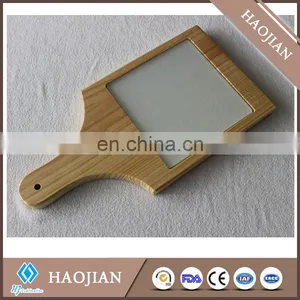 Wooden Cheese Board With Glass Board Wooden Cheese Cutting Board thumbnail-2