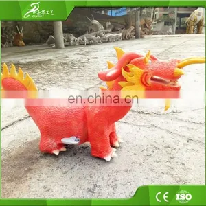 KAWAH Amusement Park Playground Coin Operated Dinosaur Riding Toy thumbnail-4