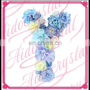 Aidocrystal New Style Cheap Fashion Artificial Floral Letters for Shop Wall thumbnail-6