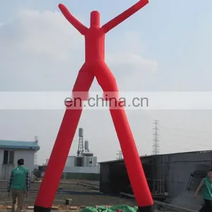 Cheap Inflatable Sky Tube Oxford Material Red Air Dancer, Double Legs Air Dancers For Sale thumbnail-2
