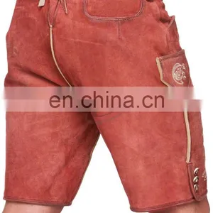 New Fashionable Lederhosen/German Outfitter Bund Lederhosen/Short Lederhosen(Bavarian Garments)(Oktoberfest Clothing) thumbnail-2
