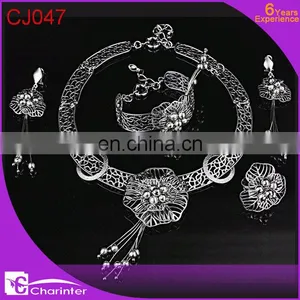 Free Shipping Big Fashion Jewelry Set/dubai Gold Jewelry Set / Rani Haar Jewelry Set thumbnail-1