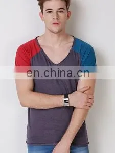 Bulk V-neck t Shirt thumbnail-3