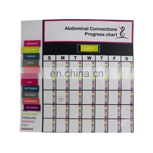 China Promotional Oem Progress Chart Fridge Magnet Calendar thumbnail-1