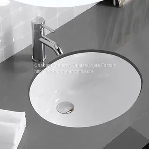 Bathroom White Color Competitive Price Face Under Counter Wash Basin Sink thumbnail-1