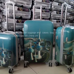 High Quality Hard Shell Luggage Set 3pcs Travel Bag Aluminum Trolley Lugagge Case for Trip thumbnail-4