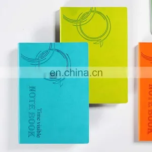 High-end PU Cover Paperback Notebooks A5 Office Notebooks Imitation Leather Notebooks thumbnail-3