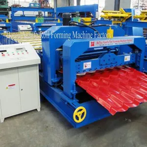 Color Steel Sheet Standard Roof Glazed Tile Forming Machine thumbnail-2