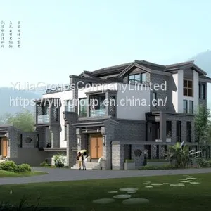 Light Steel Villa-Chinese Style thumbnail-2