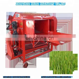 Best Price Small Multifunctional Rice Wheat Bean Corn Grain Thresher Threshing Machine Customs Data thumbnail-1