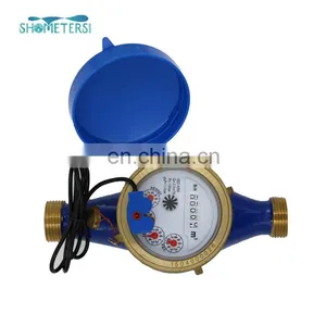 Dn20 Dry Dial Type Cold Brass Water Meter With Pulse Output thumbnail-4