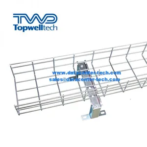 200mm Wire Mesh Cable Tray Power Coating thumbnail-3
