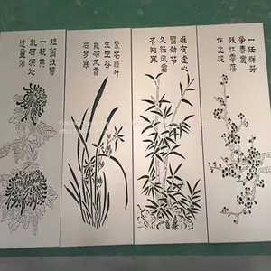 For Office Building & Resort 3.0mm &3.5mm Thickness Carvings Aluminium Veneer thumbnail-3