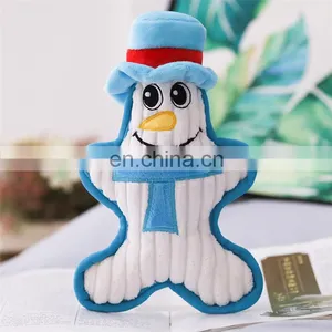 New Arrival Squeaky Santa Claus Pet Christmas Plush Dog Toy thumbnail-4