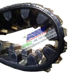 Terex ASV Rubber Tracks For,rc50,rc60,pt50,pt60,257,257b,15'' Loader Rubber Track thumbnail-3