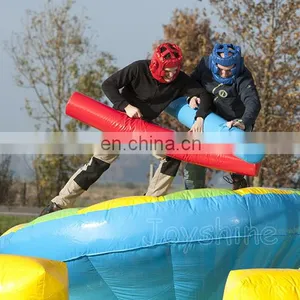 Interactive Inflatable GladiatorJoust Arena Get Him Off Jousting Game Playground For Sale thumbnail-3