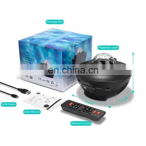 Hot Selling Starry Laser Sky Night Light Projector With Music Player Speaker for Party Atmosphere Decoration thumbnail-7