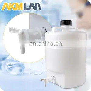 AKMLAB White Plastic Aspirator Bottle With Screw Cup thumbnail-4