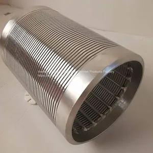 Wire Wrapped Sprial Screen Pipe, Stainless Steel Strainer Pipe thumbnail-3