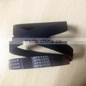 6PK1030 PK Belt Ribbed Conveyor Belt, Poly v Belt,ribbed Belt, Ribbed Conveyor Belt thumbnail-1
