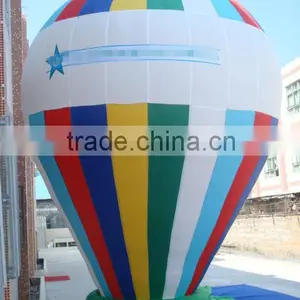 Custom Promotional Advertising Inflatable Colorful Hot Air Balloon thumbnail-1