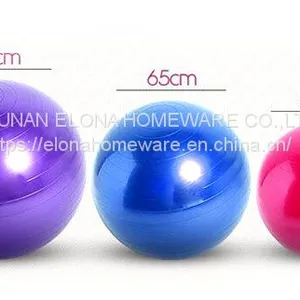 Custom Anti Burst PVC Peanut Yoga Oval Balance Ball thumbnail-5