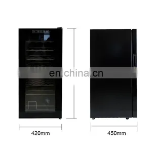 Honeyson Wine Cooler Fridge 32 Bottles Compressor Refrigerator Keep Cool 90L thumbnail-3