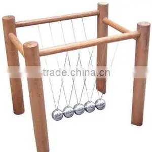 Collision Apparatus ,Pendulum Balls ,Newton's Cradle Steel Balance Ball Physics Science Pendulum Desk thumbnail-1