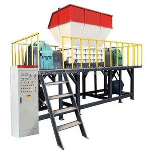 High Grade Double Shaft Paper Shredder / Industrial Book Shredder Machine thumbnail-1