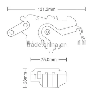 Super Quality Car Door Lock Actuator For CHANGAN Strong Power thumbnail-3