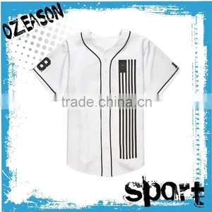 Custom High Quality Striped Baseball Wear at Factory Price thumbnail-4
