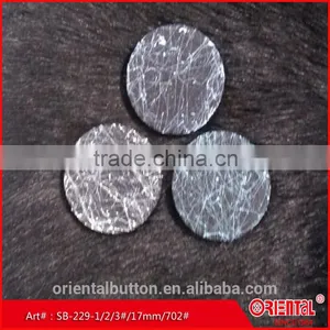 Colorful Brushed Black Flat Face Spring Snap Button thumbnail-4