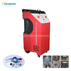 Dry Ice Blaster Dry Ice Blasting Machine Car Engine Combustion Chamber, Engine Throttle, Engine Intake Valve, Car Tires, Car Interior thumbnail-2