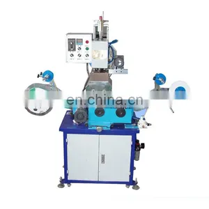 UT12 Automatic Fabric Label Heat Transfer Machine, Tylon Taffeta Letter Ribbon Press Machine thumbnail-3