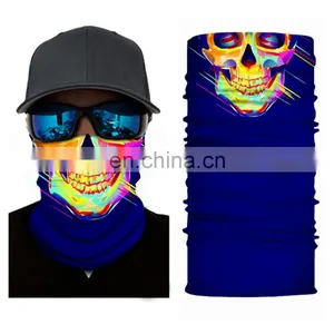 JOHNCOO Bicycle Fishing Sport Bandanas Clown Tube Neck Gaiter Polyester Seamless Men's Face Bandana Headwear thumbnail-1