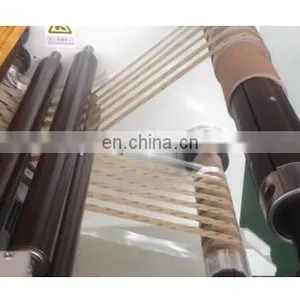 Adhesive Tape Rolls Slitting Rewinding Machine Slitting Rewinder Round Knife Cutting +/-0.10mm 80m/min 600mm 450mm 650mm thumbnail-3