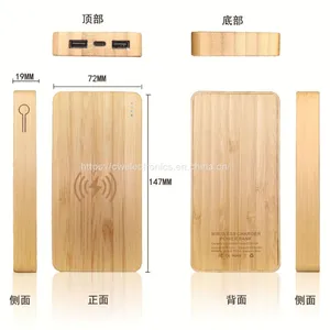 Bamboo Phone Chargers Power Banks thumbnail-5