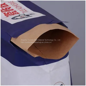 Custom Empty 20kg Tile Adhesive Valve Bag High Quality Paper Bags for Tile Adhesive thumbnail-4